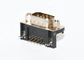 DR 90° D-SUB 9P Small Electrical Connectors Male To PCB For RS232 Extension Cable