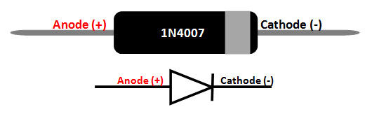 1N4007 Rectifier Diode 1A 1000V