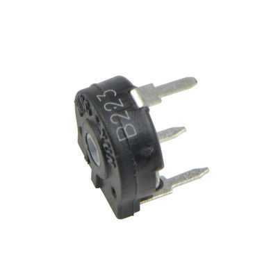 Horizontal Mounted Carbon Composition Potentiometer 10mm With Vertical Adjust