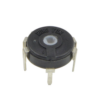 PTK10 7 Pin Potentiometer , Rotary Switch Potentiometer For Industrial Electronics