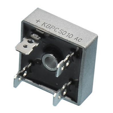 Through Hole Diode Bridge Rectifier 50A KBPC5010 Single Phase For Electronic Devices