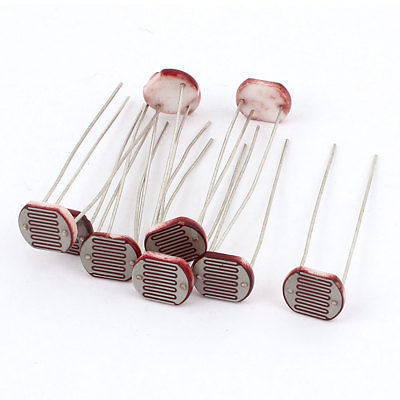 ANYO Passive Electronic Components Light Sensitive Resistor Φ10mm Photoresistor