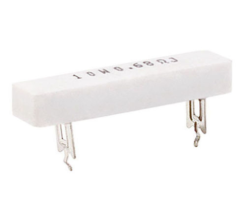 Cement Ceramic Fixed Wire wound Power Resistors PCB Mounting Type