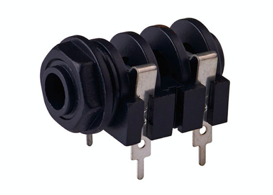 6.35mm Stereo Audio Jack Connector , 2Pin / 4Pin / 6 Pin Female Phone Connector