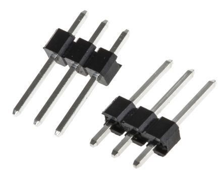 Straight Pin Header Small Electrical Connectors 1*1-1*40 Pin Single Row