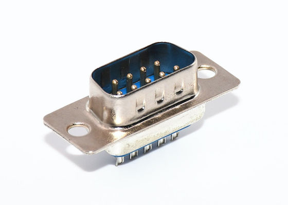 D-SUB Straight Small Electrical Connectors Panel Mounting Male Solder Type Without Nut