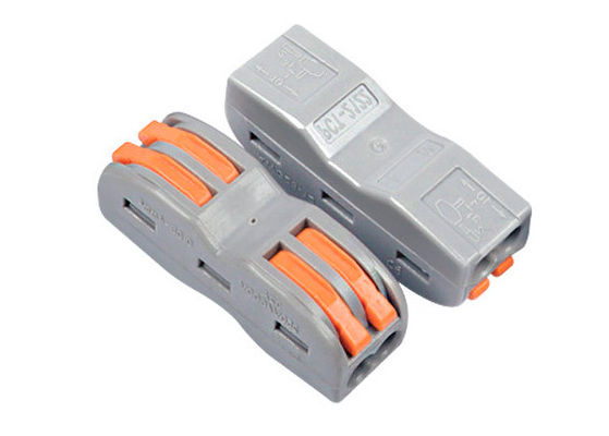 Quick Push LED Light Terminal Block Double Row Wire Connector