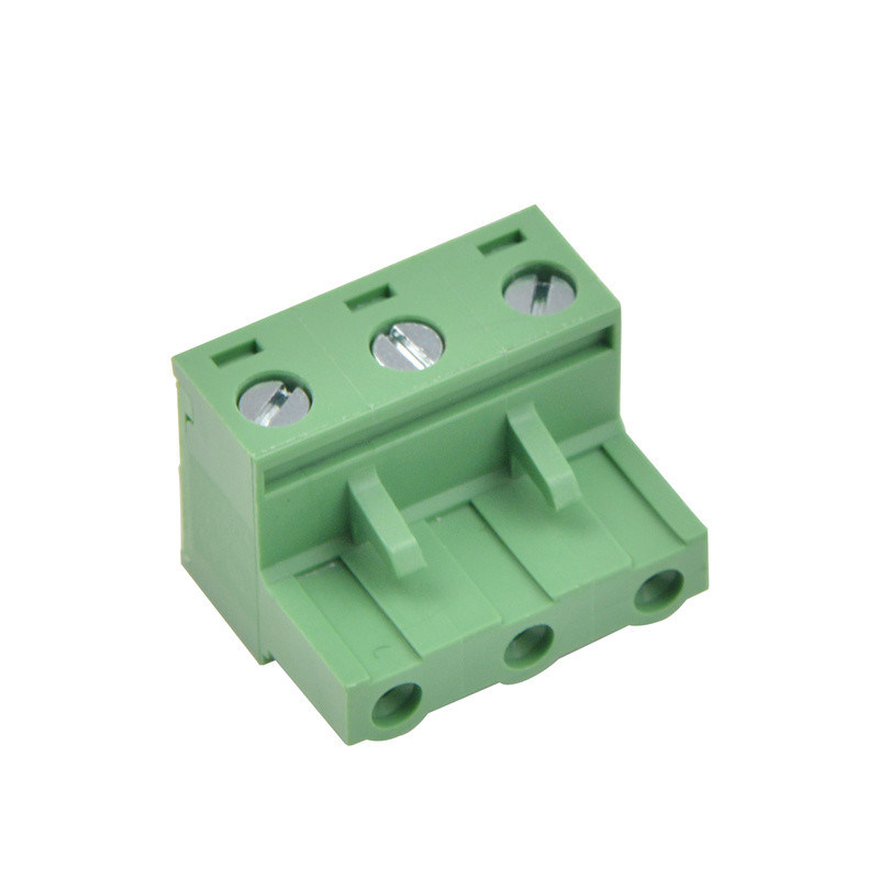 Female Plug In Terminal Block Connector 2EDG 7.62mm With PA66 / UL94V0