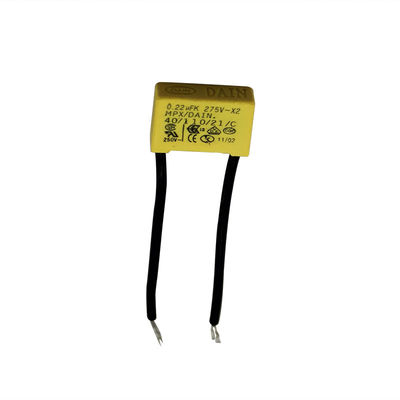 Soft Wire Lead Metallized Polypropylene Film Capacitor X2 MKP Film Capacitor