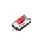 Mechanical Contact Micro Tactile Switch SMD 3*6*2.5H 1 Pole 1 Throw Red Color