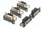 Right Angle DIP Type PCB Mounting Connector / DR-9Pin Female D-SUB Miniature Connectors
